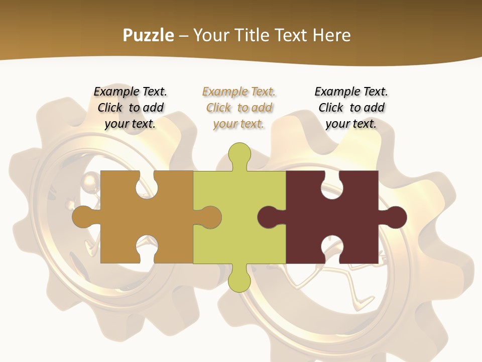 Machine Illustration Idiom PowerPoint Template