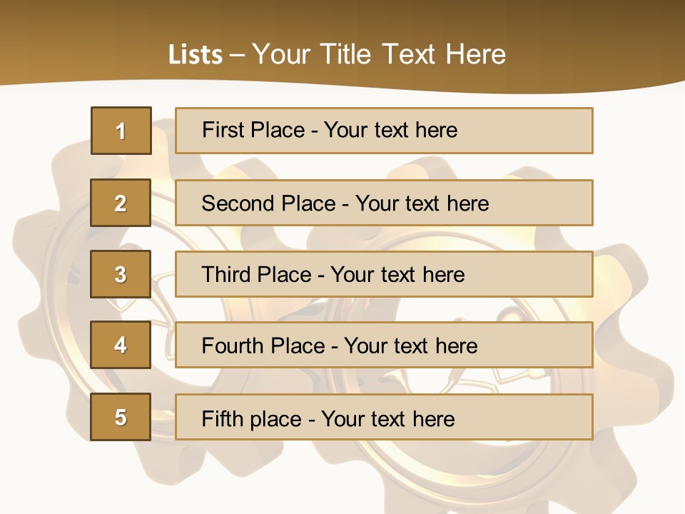 Machine Illustration Idiom PowerPoint Template