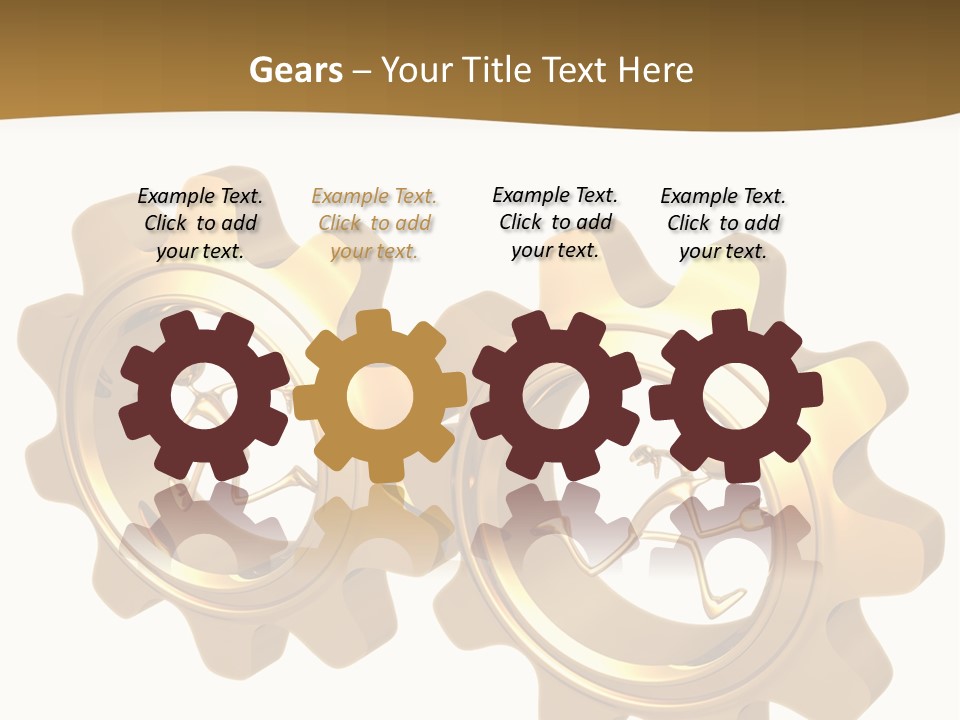 Machine Illustration Idiom PowerPoint Template