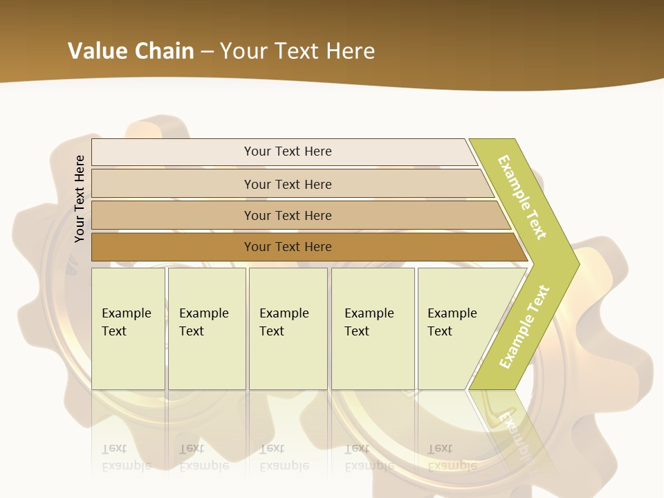 Machine Illustration Idiom PowerPoint Template