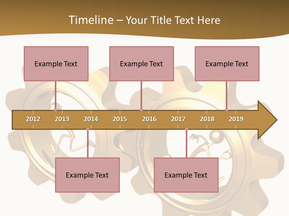 Machine Illustration Idiom PowerPoint Template