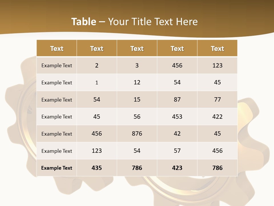 Machine Illustration Idiom PowerPoint Template