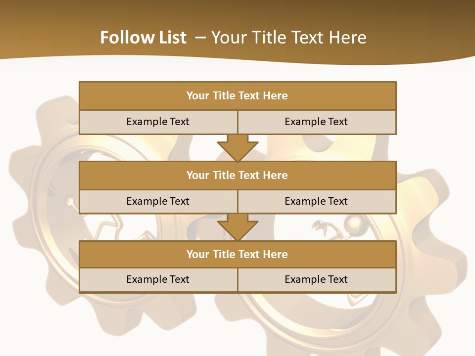 Machine Illustration Idiom PowerPoint Template