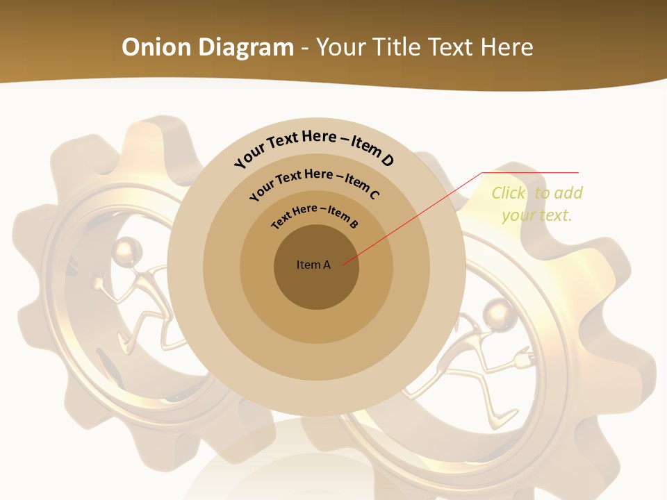 Machine Illustration Idiom PowerPoint Template