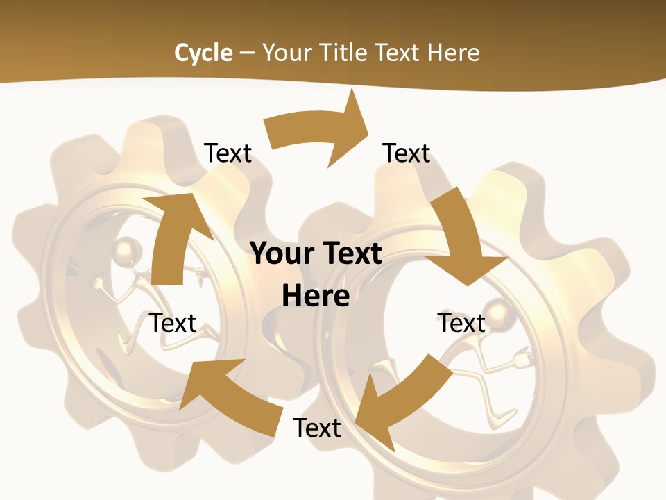 Machine Illustration Idiom PowerPoint Template