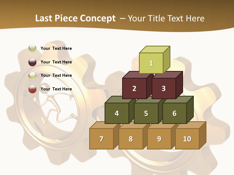 Machine Illustration Idiom PowerPoint Template