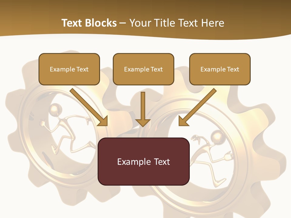 Machine Illustration Idiom PowerPoint Template