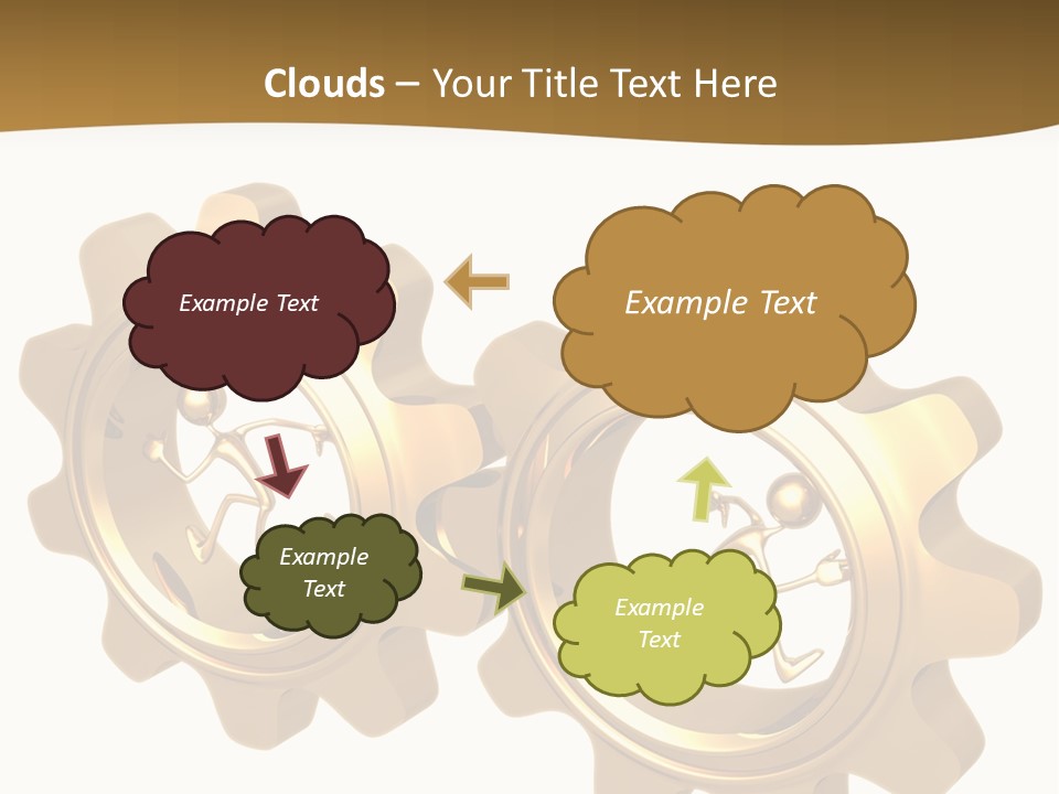 Machine Illustration Idiom PowerPoint Template