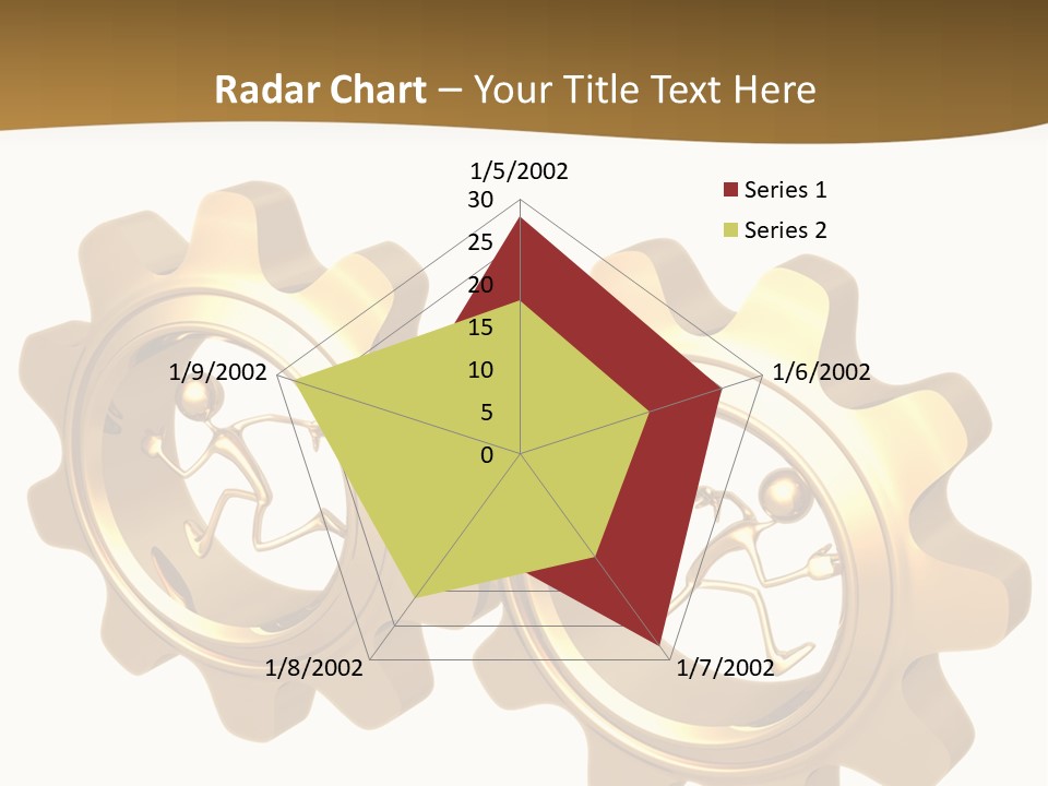 Machine Illustration Idiom PowerPoint Template