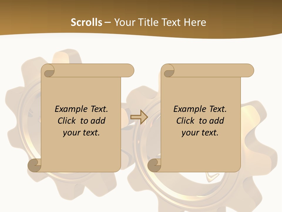 Machine Illustration Idiom PowerPoint Template