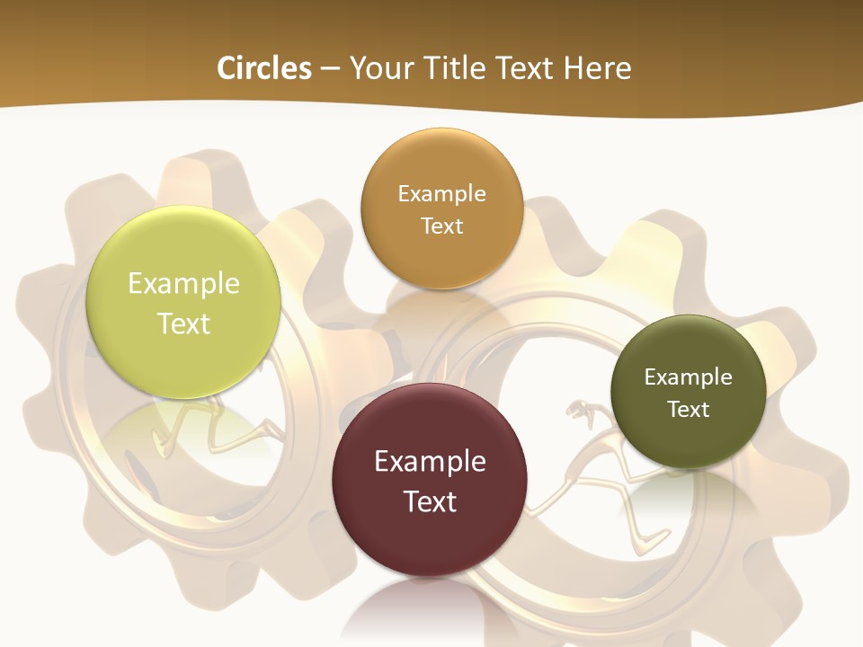 Machine Illustration Idiom PowerPoint Template