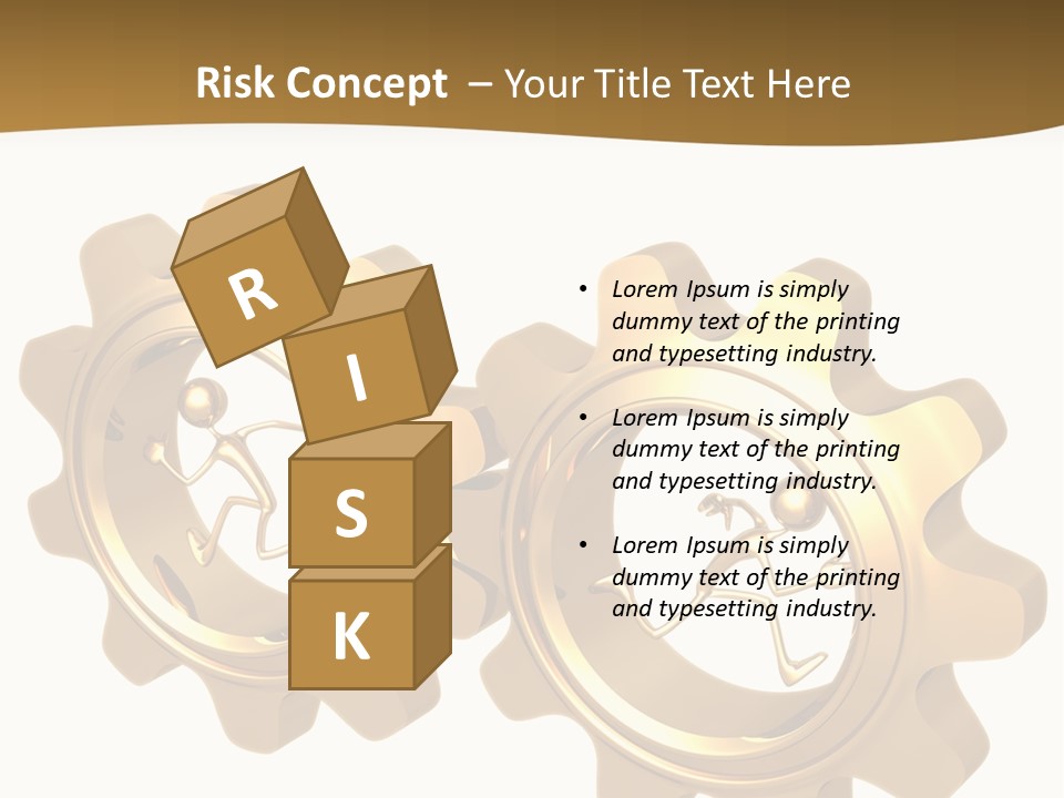 Machine Illustration Idiom PowerPoint Template