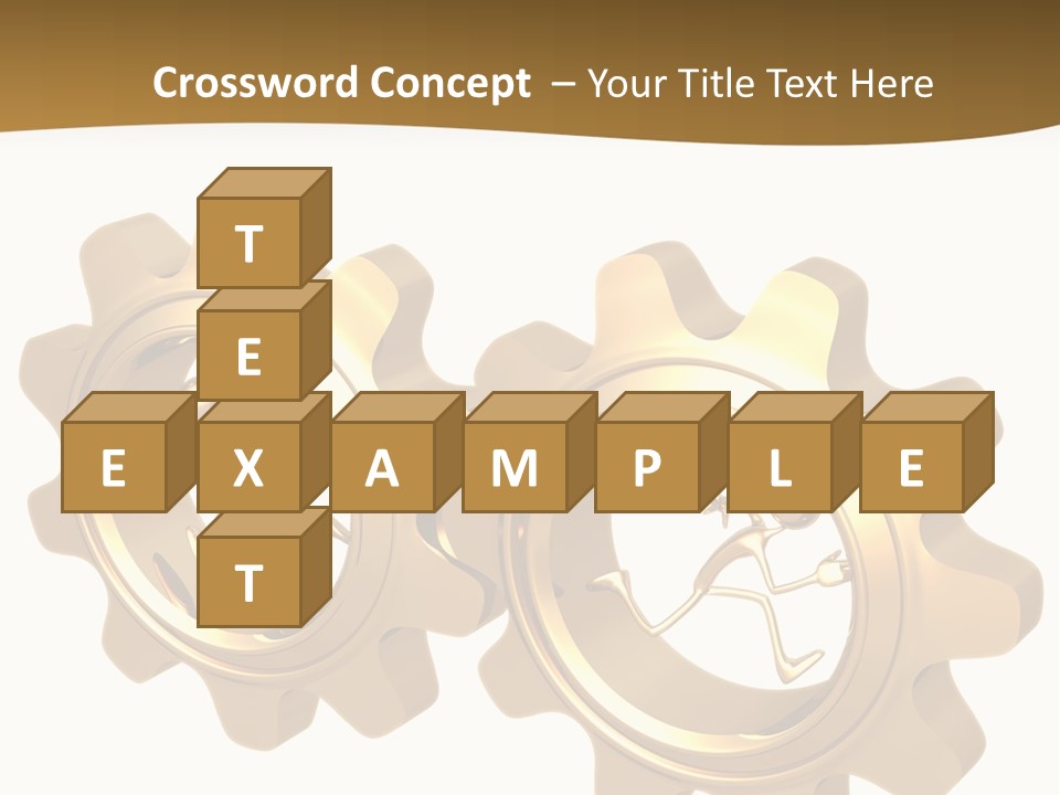 Machine Illustration Idiom PowerPoint Template