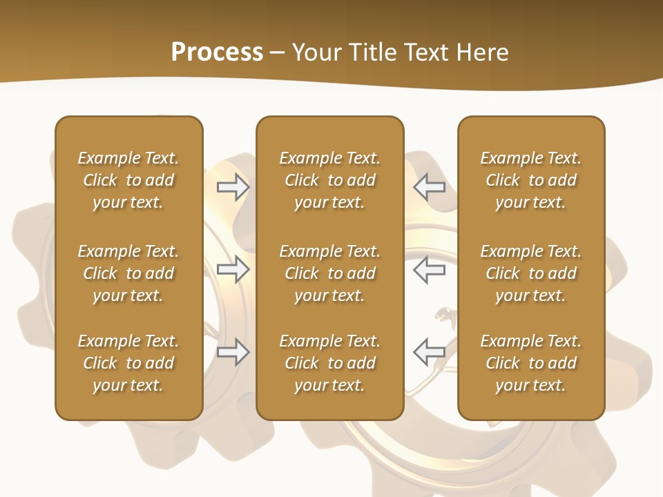 Machine Illustration Idiom PowerPoint Template