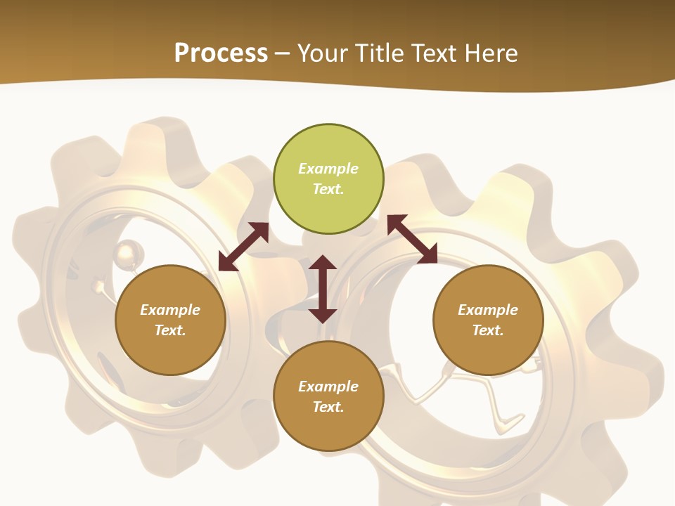 Machine Illustration Idiom PowerPoint Template