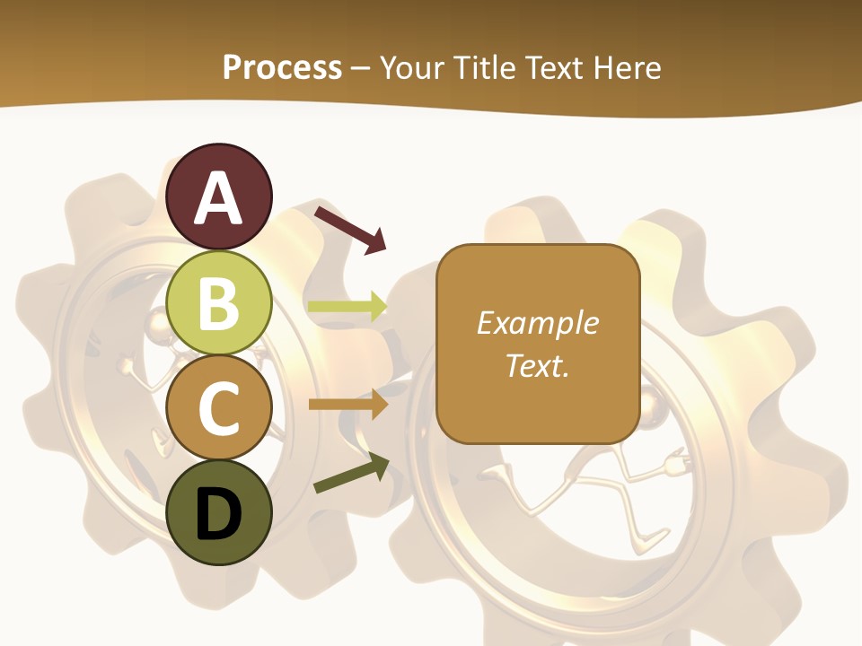 Machine Illustration Idiom PowerPoint Template