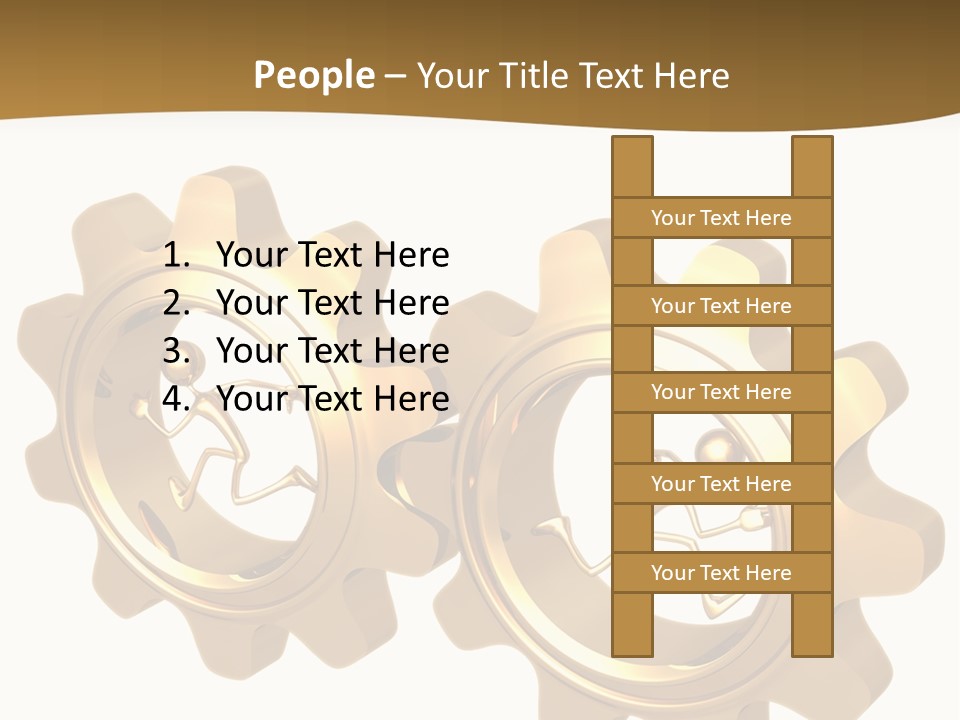 Machine Illustration Idiom PowerPoint Template