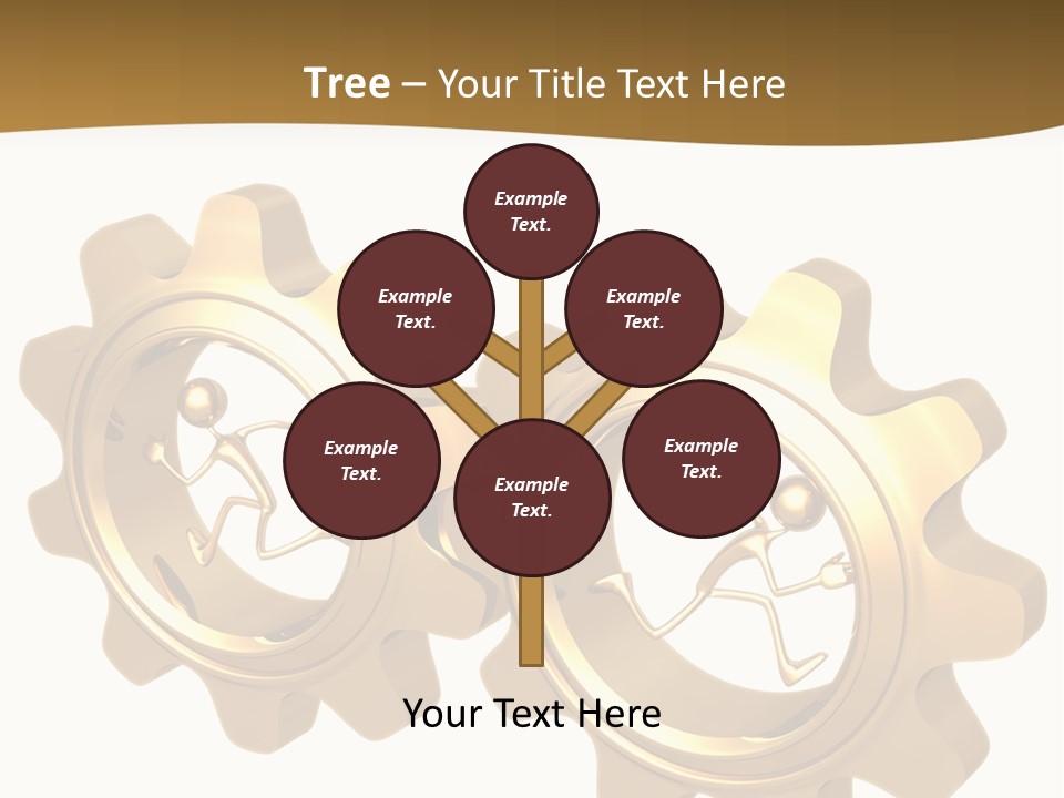 Machine Illustration Idiom PowerPoint Template