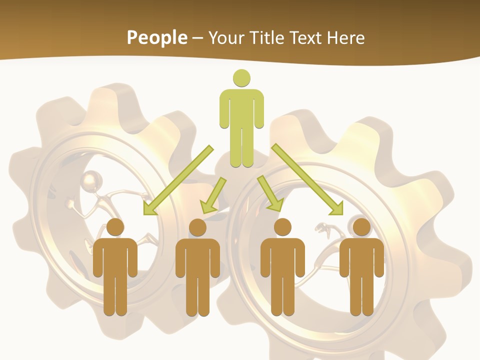 Machine Illustration Idiom PowerPoint Template