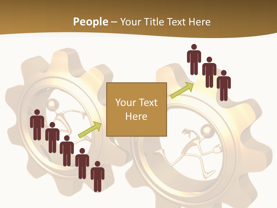 Machine Illustration Idiom PowerPoint Template