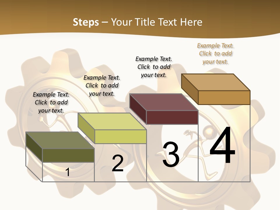 Machine Illustration Idiom PowerPoint Template