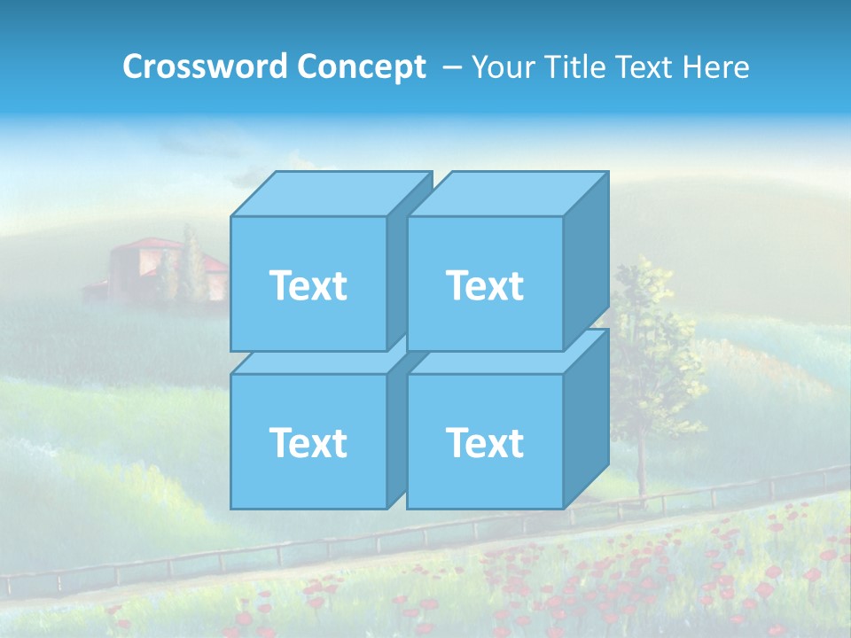 Crop Pastoral Picturesque PowerPoint Template