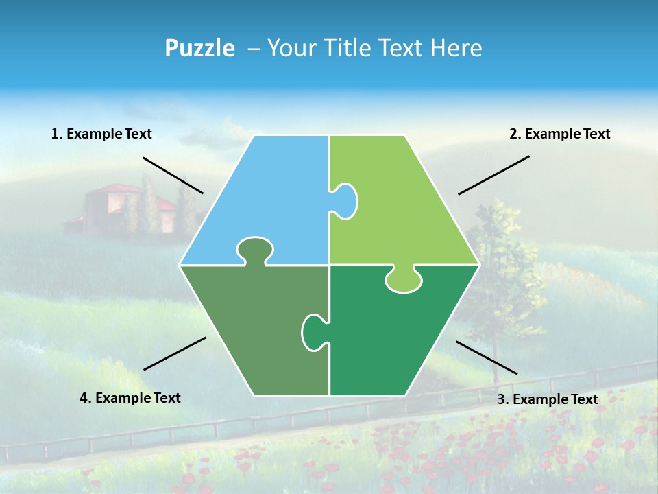 Crop Pastoral Picturesque PowerPoint Template