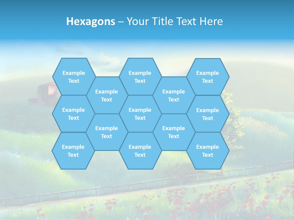 Crop Pastoral Picturesque PowerPoint Template