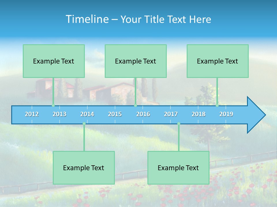 Crop Pastoral Picturesque PowerPoint Template