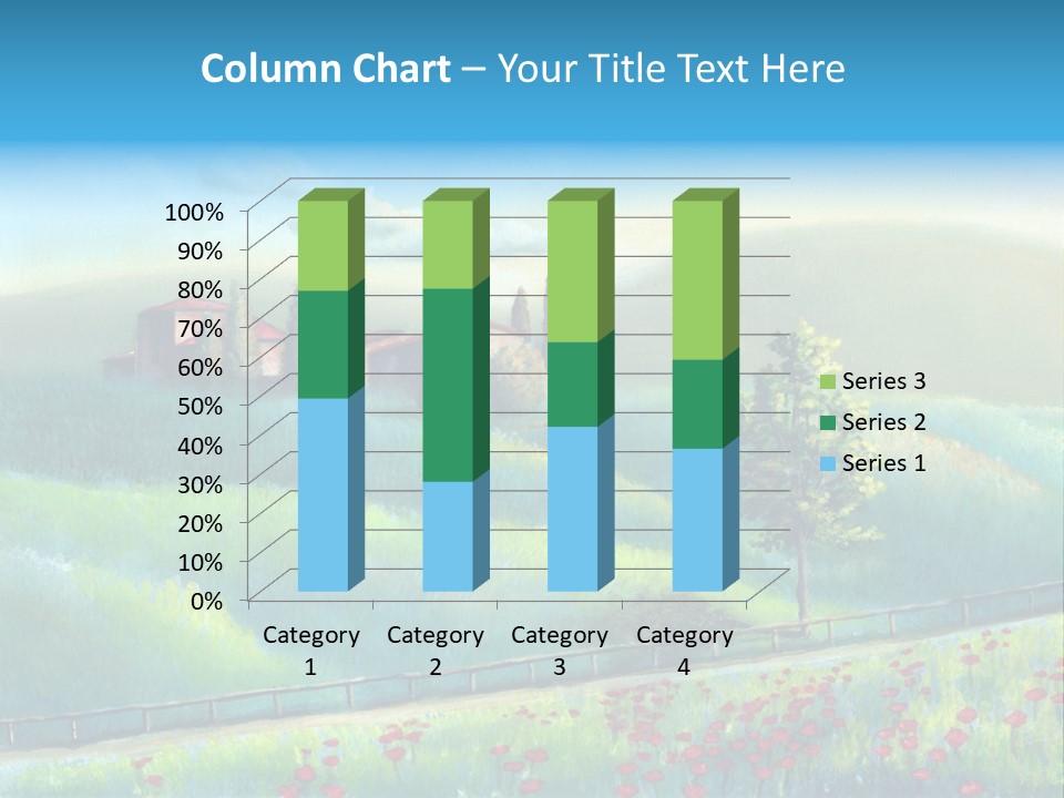 Crop Pastoral Picturesque PowerPoint Template
