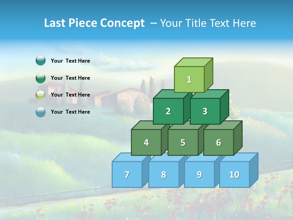 Crop Pastoral Picturesque PowerPoint Template