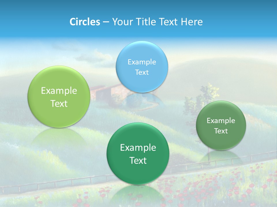 Crop Pastoral Picturesque PowerPoint Template