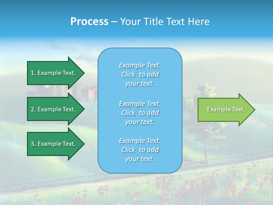 Crop Pastoral Picturesque PowerPoint Template