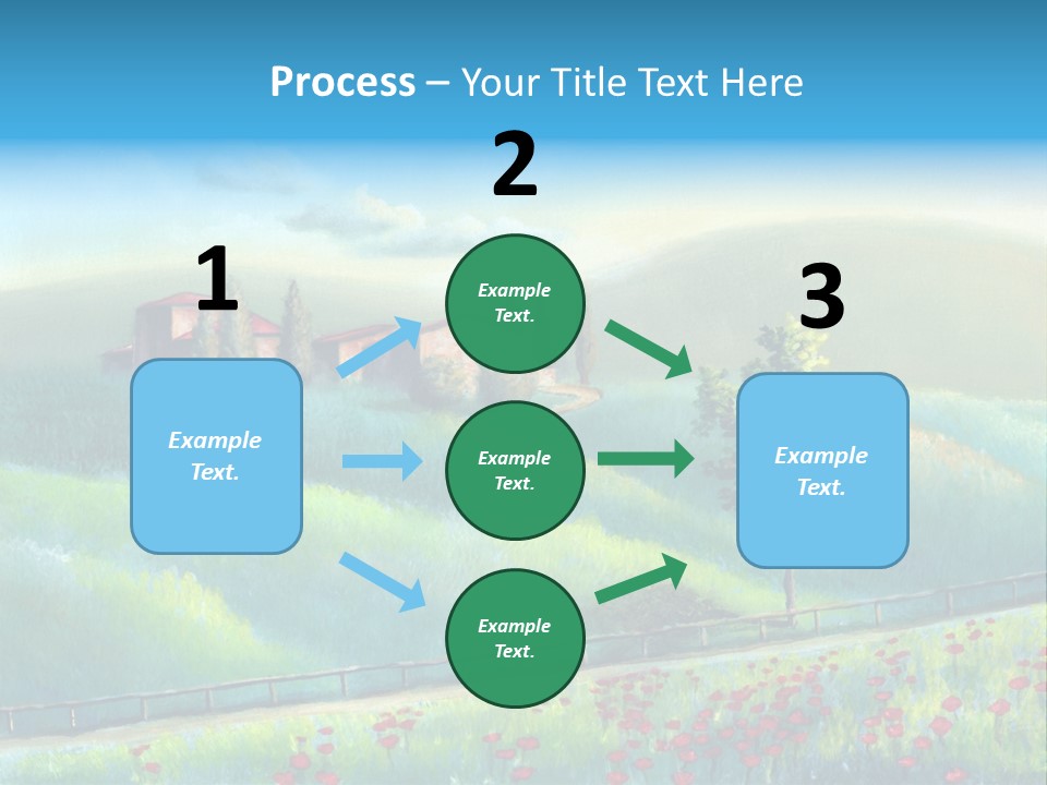 Crop Pastoral Picturesque PowerPoint Template