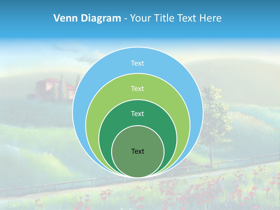 Crop Pastoral Picturesque PowerPoint Template