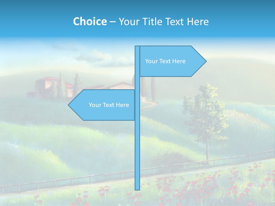 Crop Pastoral Picturesque PowerPoint Template