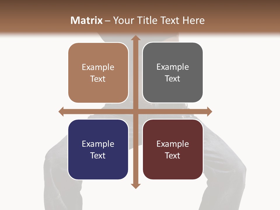 Moving Fitness Female PowerPoint Template