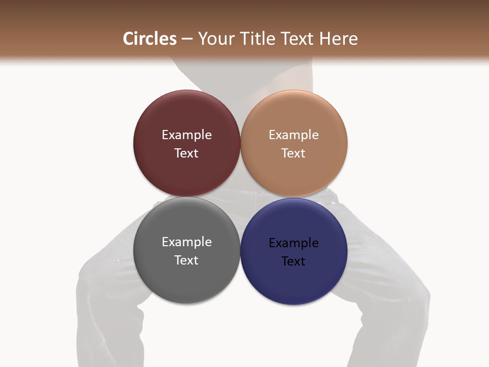 Moving Fitness Female PowerPoint Template