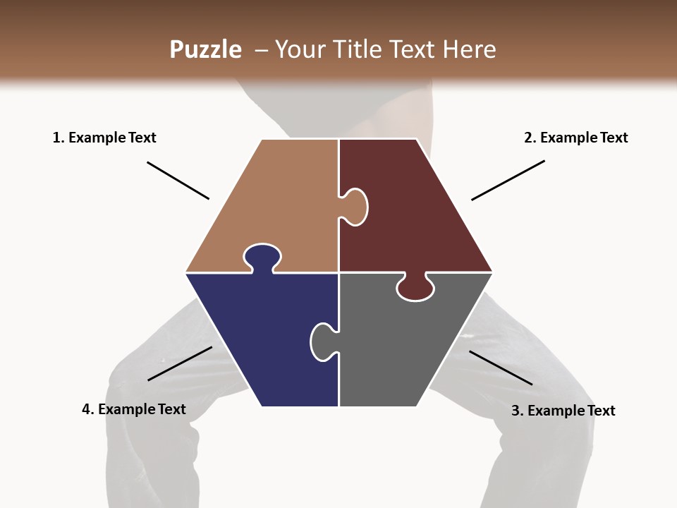 Moving Fitness Female PowerPoint Template