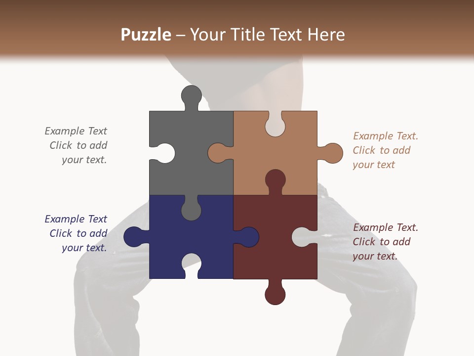 Moving Fitness Female PowerPoint Template