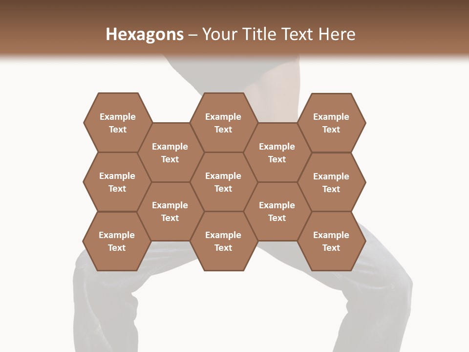 Moving Fitness Female PowerPoint Template