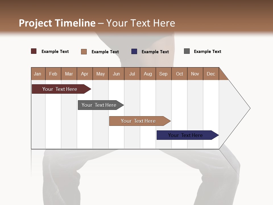 Moving Fitness Female PowerPoint Template
