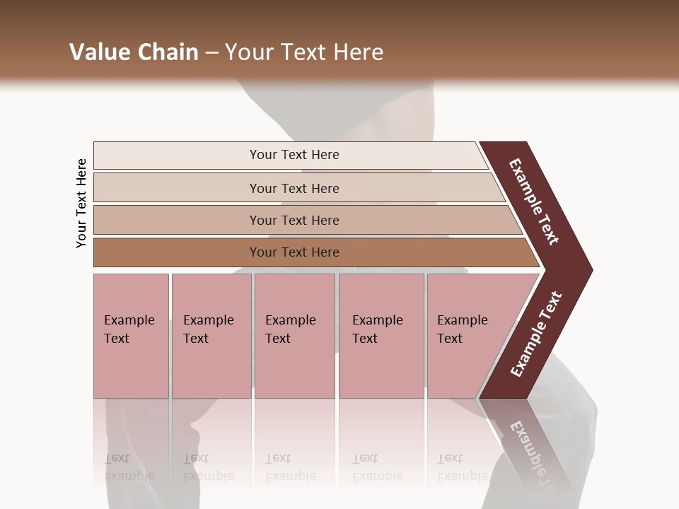 Moving Fitness Female PowerPoint Template