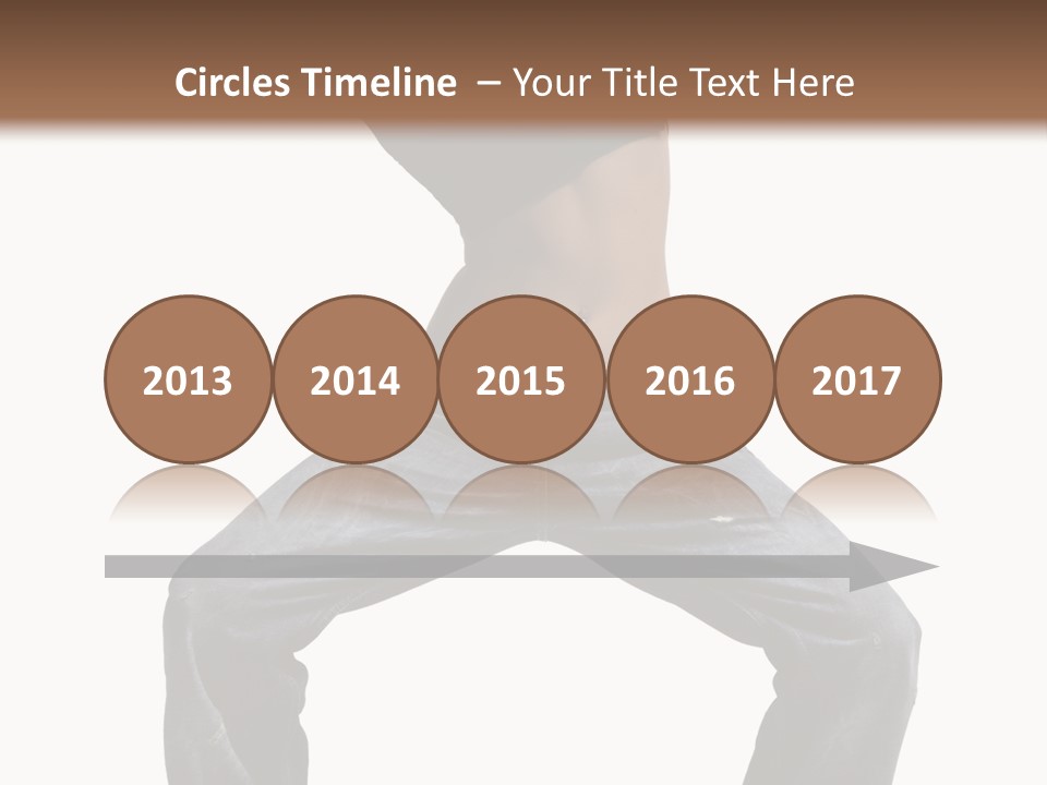 Moving Fitness Female PowerPoint Template