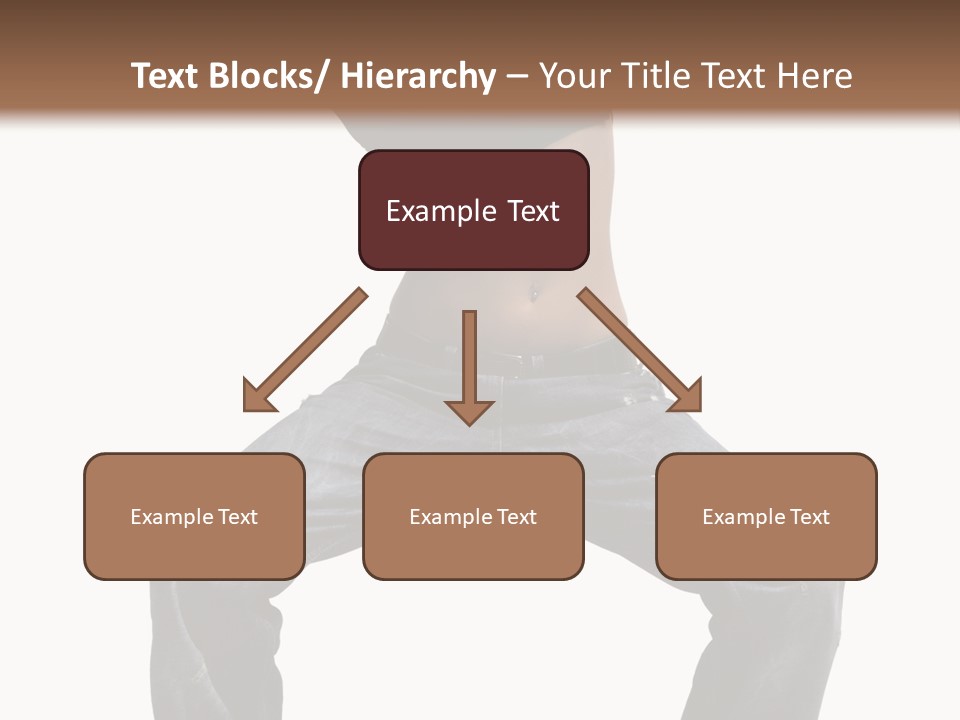 Moving Fitness Female PowerPoint Template