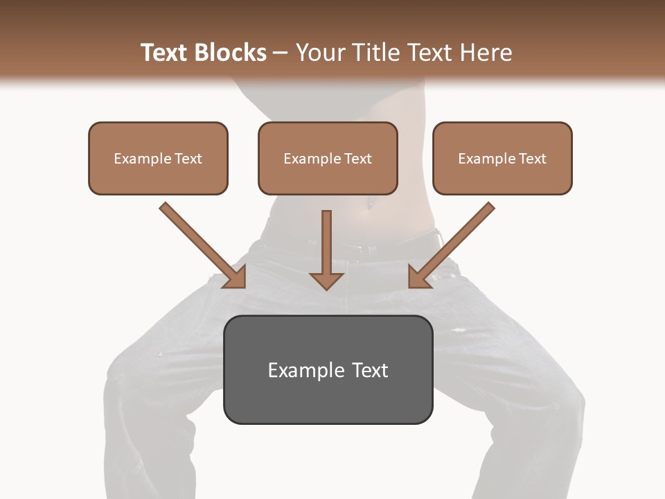 Moving Fitness Female PowerPoint Template