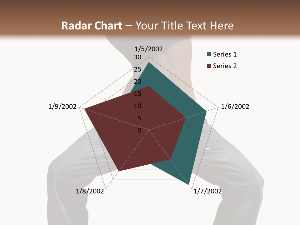 Moving Fitness Female PowerPoint Template