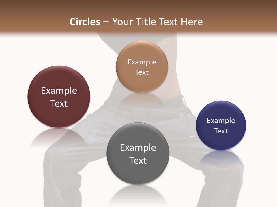 Moving Fitness Female PowerPoint Template