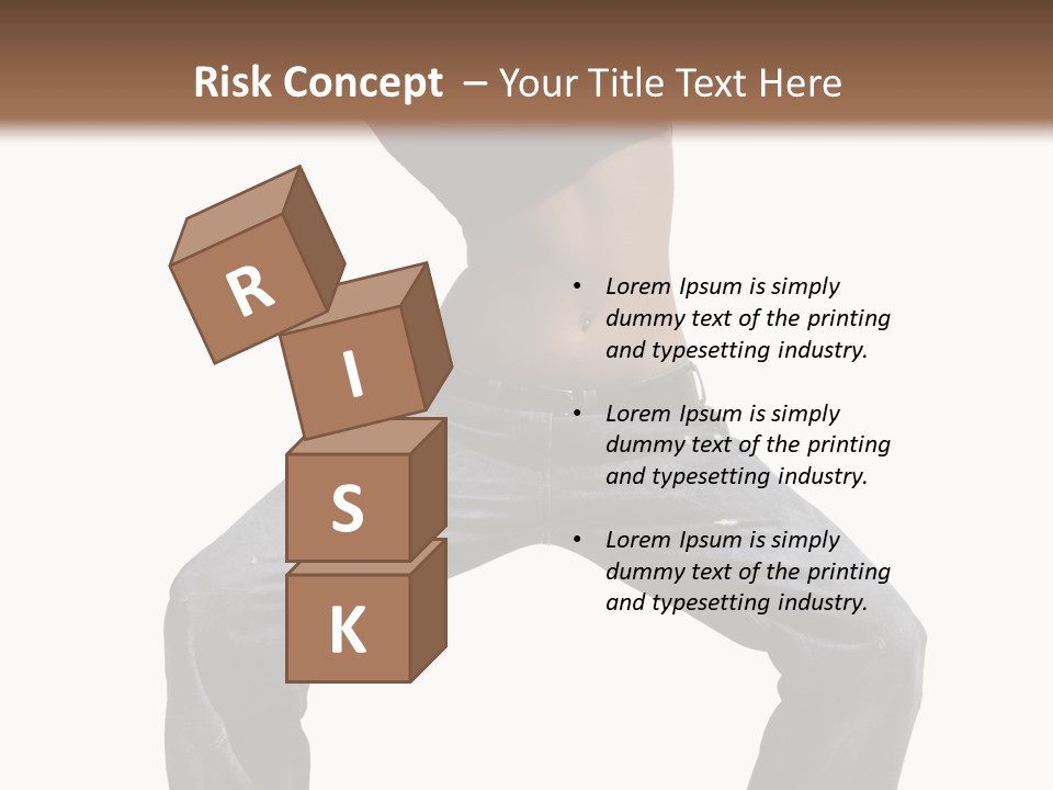 Moving Fitness Female PowerPoint Template