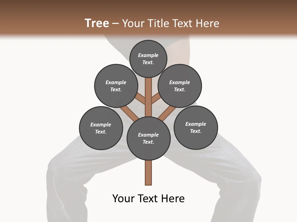 Moving Fitness Female PowerPoint Template